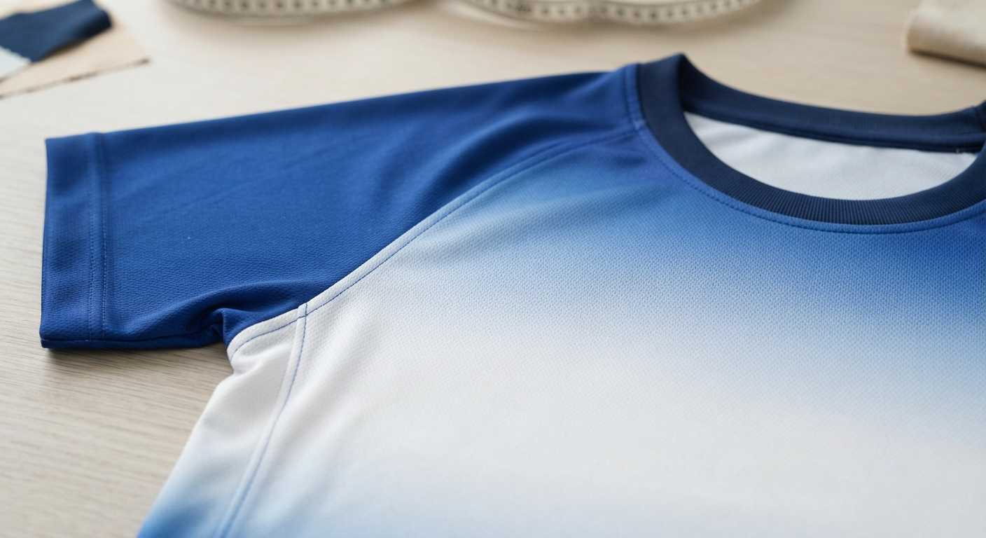Checking soccer jersey quality manually