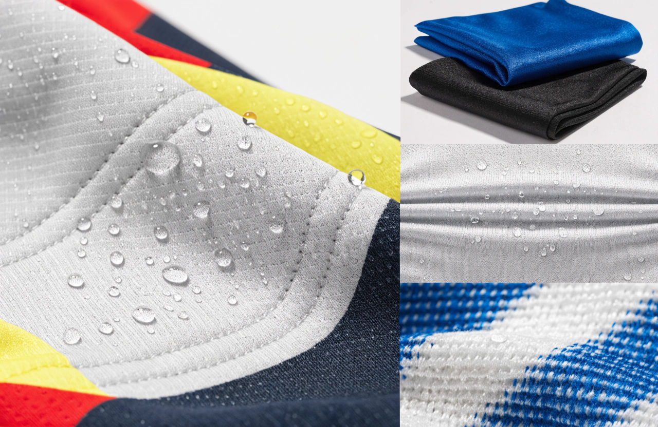 High-performance soccer jersey fabric
